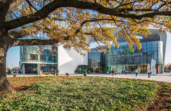 Wroclavia uzyskała certyfikat BREEAM Final na poziomie excellent.