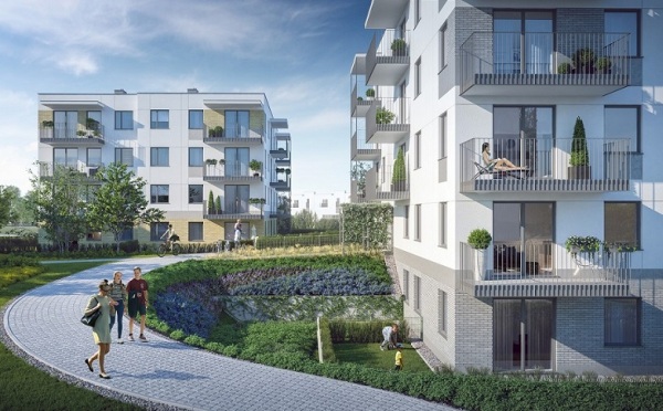 Zielony Południk, nowy projekt Euro Styl w Gdańsku Zielony Południk, nowy projekt Euro Styl w Gdańsku