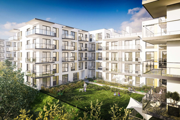 Życzliwa Praga powstaje na bliskim Tarchominie w Warszawie.