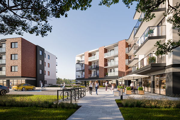 Allcon buduje w Gdyni kameralne osiedle Sceneria Parkowa.