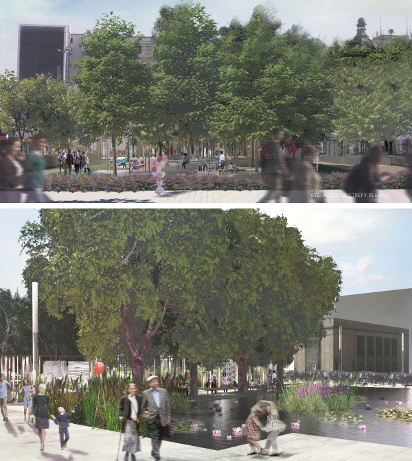 Zwycięski projekt aorty warszawskiej autorstwa firmy Pniewski Architekci Zwycięski projekt aorty warszawskiej autorstwa firmy Pniewski Architekci