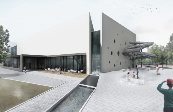 Erbud wybuduje basen w Toruniu według projektu MD Polska, wiz. UM Toruń