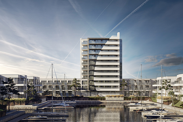 Condohotel Sol Marina, część mieszkaniowego kompleksu sp&oacute;łki Dekpol Deweloper.