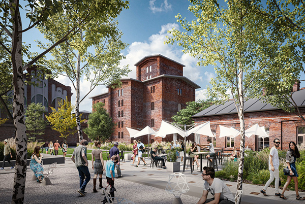 Wielofunkcyjna inwestycja Fuzja w Łodzi z wyr&oacute;żnieniem serwisu Kompas Inwestycji.