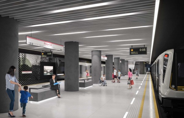 Ostatni odcinek II linii metra w Warszawie będzie miał ok. 4 km.