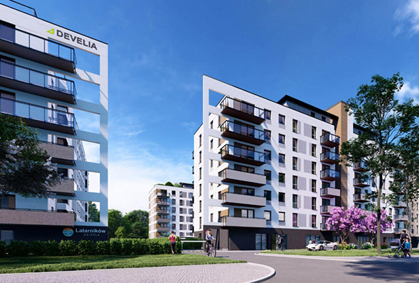 Osiedle Latarnik&oacute;w, inwestycja Develii w Gdańsku.