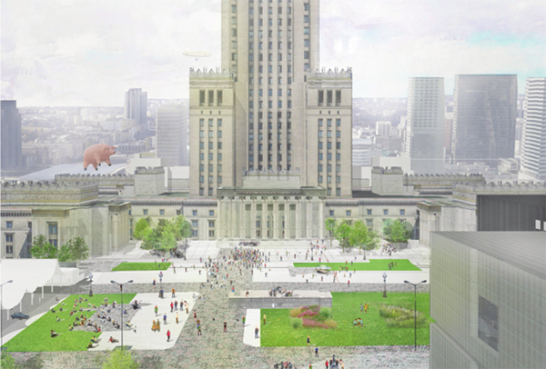 Wybrano projekt Placu Centralnego w Warszawie