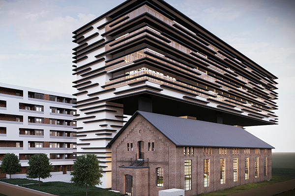 Projekt rewitalizacji zabytku po koszarach w centrum Kępy Mieszczańskiej