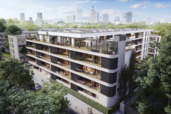 Rezydencja Łazienki Park, nowy projekt mieszkaniowy Yareal w Warszawie Rezydencja Łazienki Park, nowy projekt mieszkaniowy Yareal w Warszawie