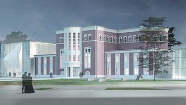 Projekt rozbudowy Teatru Polskiego w Szczecinie.